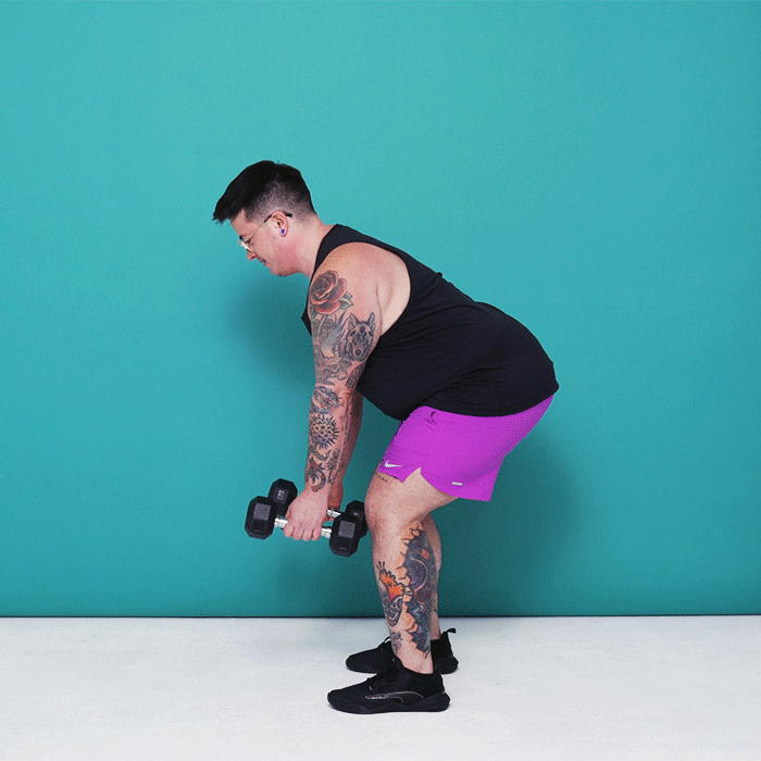 bent over row exercise