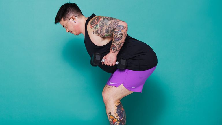 This Simple Upper-Body Dumbbell Workout Will Build Strength in Your Arms, Back, and Chest